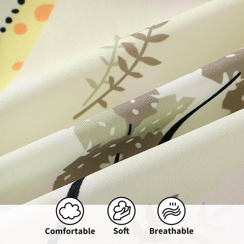 JEELLIGULAR Toddler Baby Boy Summer Clothes Short Sleeve Button Down Shirt Shorts Set Gentlemen Casual Outfits 1-6 Years (Animal Print & Khaki, 12-18M) - Image 5